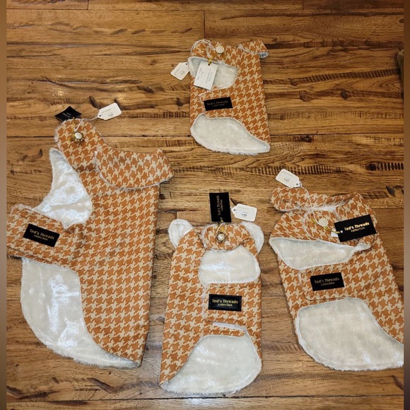 Ted’s Threads Other - Houndstooth Dog Vest